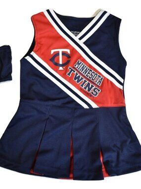 Infant & Toddler Girls MLB Minnesota Twins 2-Piece Cheer Set New Dress & Pantie